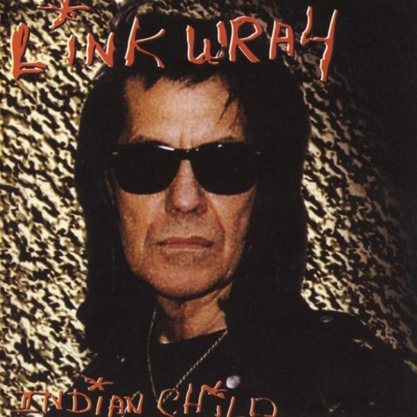 Albumcover: Link Wray mit Sonnenbrille. Schwarze Jacke.