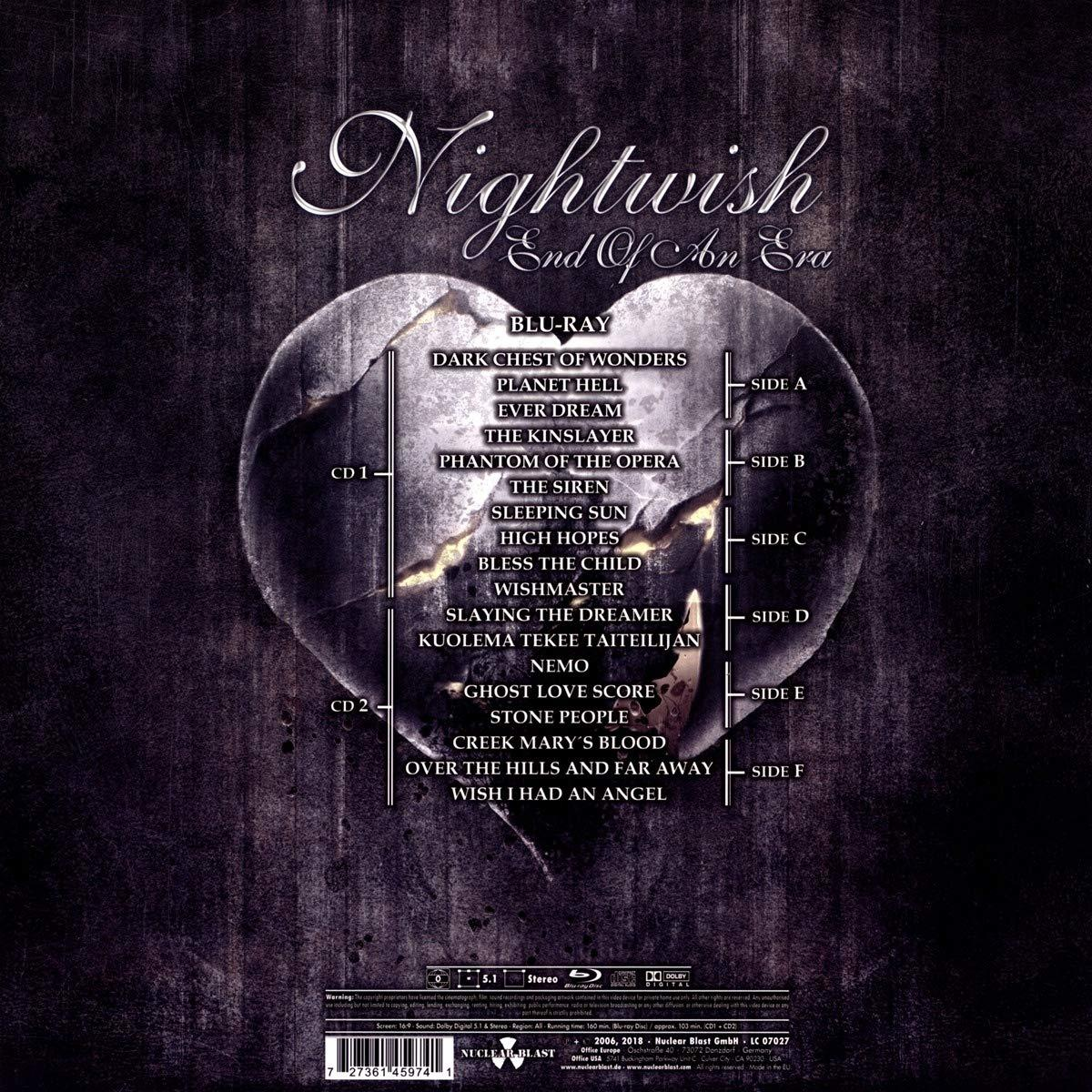 - - Of Era Nightwish Boxset End An (Blu-ray)