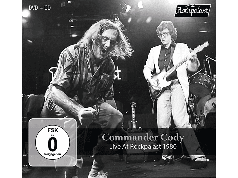 Commander Cody and His Lost Planet Airmen - Live At Rockpalast 1980  - (CD + DVD Video)