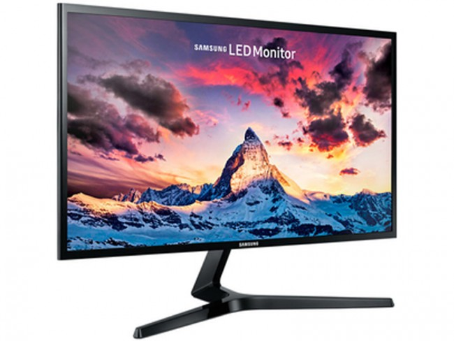 Monitor - Samsung LS24F356FHUXEN, 23.5" Full-HD LED IPS, 4ms, AMD Free Sync, Negro