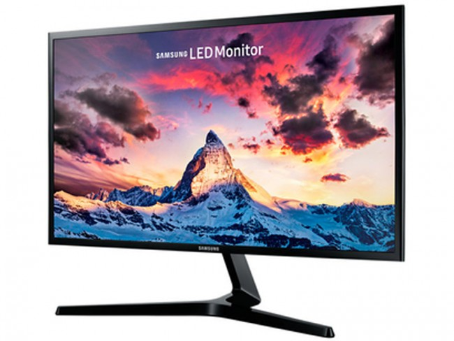 Monitor - Samsung LS24F356FHUXEN, 23.5" Full-HD LED IPS, 4ms, AMD Free Sync, Negro