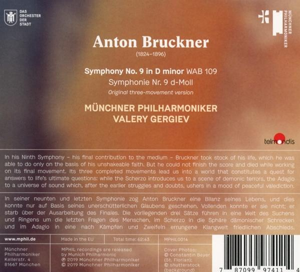 Münchner Philharmoniker - Bruckner: Symphony No. 9  - (CD)