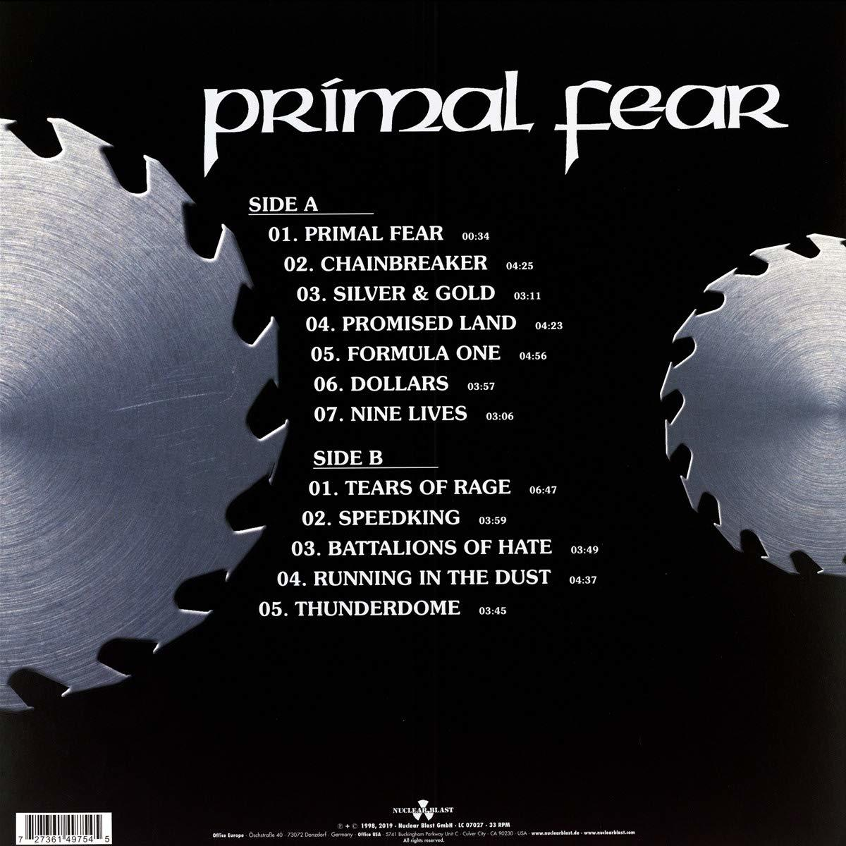 Primal Fear - Primal Fear  - (Vinyl)