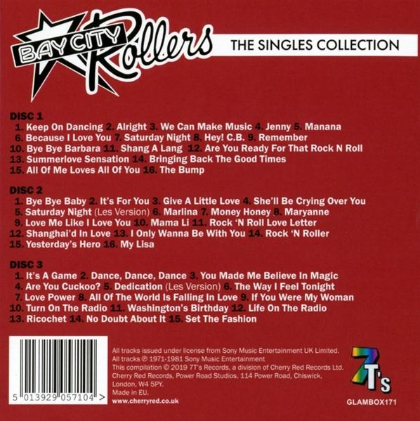 Bay City Rollers - (3CD (CD) Singles Box Set) Collection The 