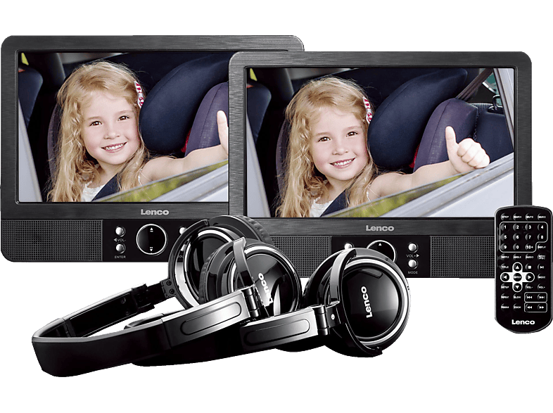 LENCO MES-415 + Sony Filmpaket DVD Player, Schwarz