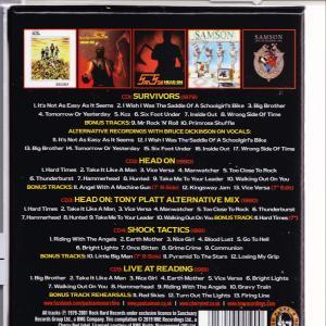 Samson - Bright Lights-1979-81 (5CD Boxset+Poster)  - (CD)