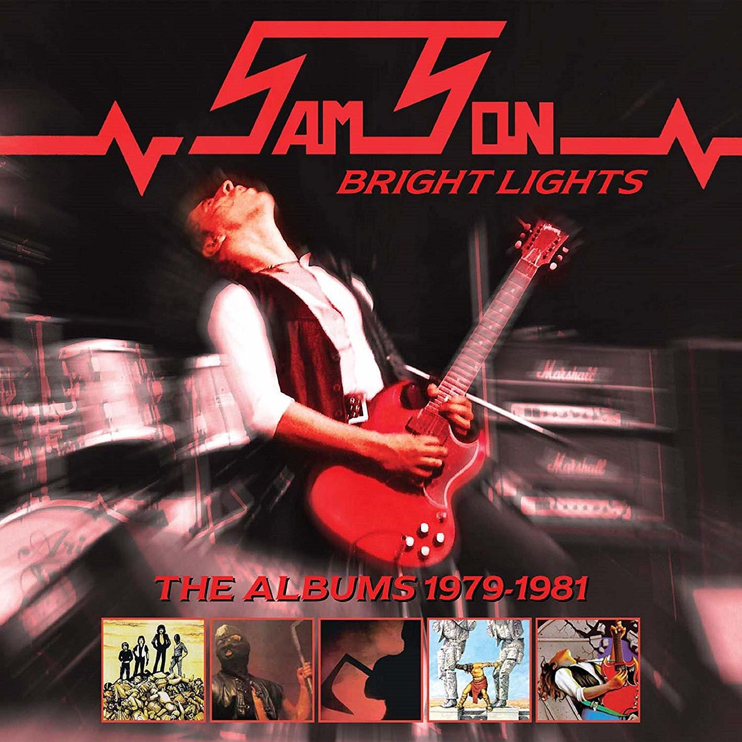 Samson - Bright Lights-1979-81 (5CD Boxset+Poster)  - (CD)