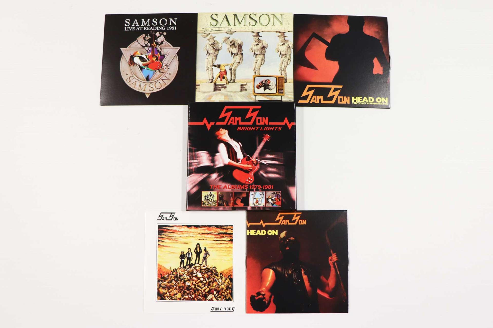 Samson - Bright Lights-1979-81 (5CD Boxset+Poster)  - (CD)