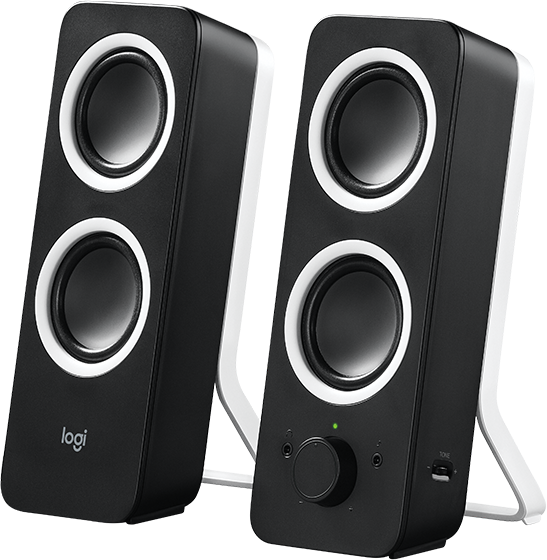 LOGITECH Stereo PC luidsprekers Z200 10 W Zwart (980-000810)