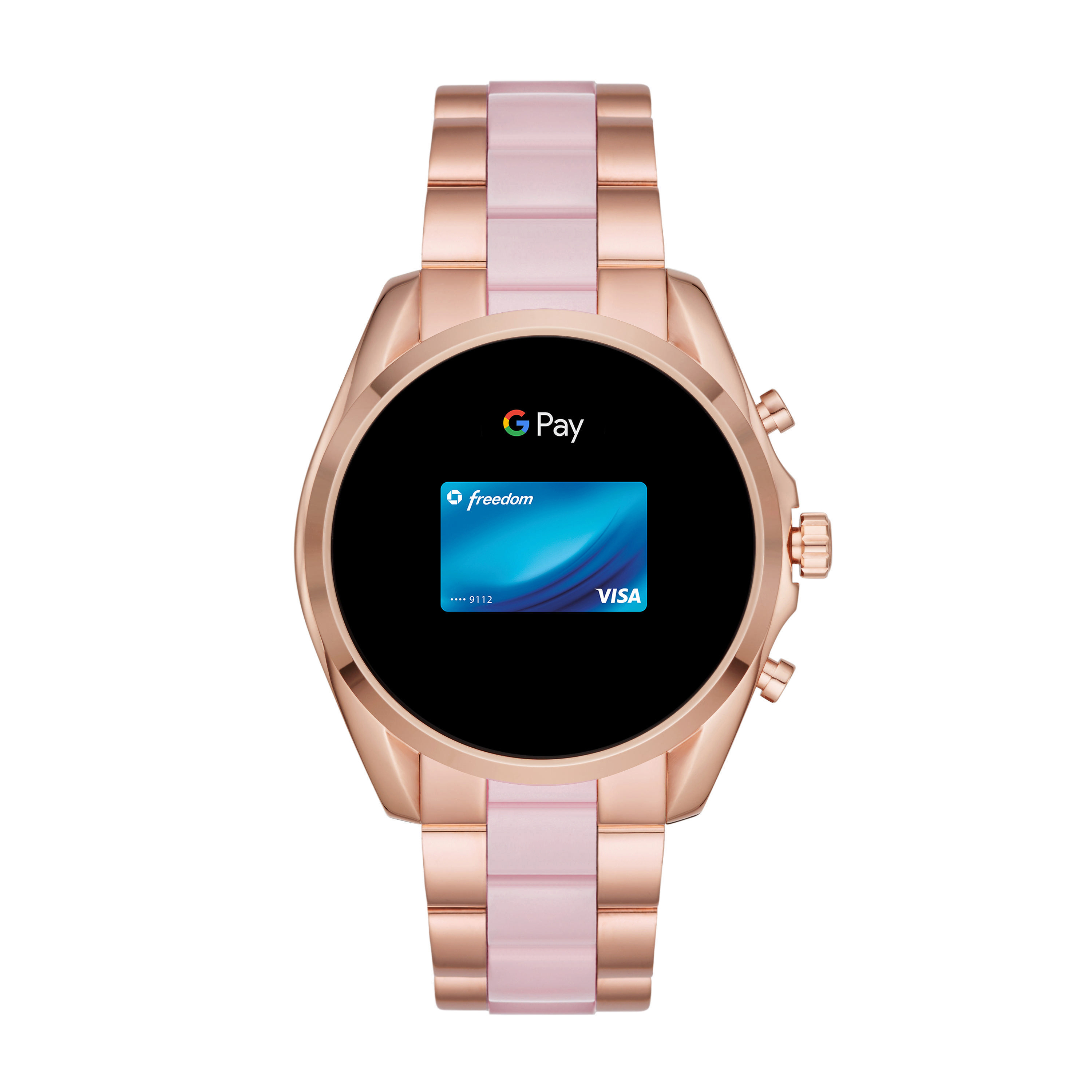 MICHAEL KORS MKT5090 Bradshaw Smartwatch Edelstahl Edelstahl, M, Roségold/Pink