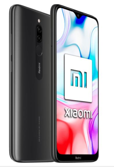 Móvil - Xiaomi Redmi 8, Negro, 64 GB, 4 GB RAM, 6.22" HD+, Snapdragon 439, 5000 mAh, Android