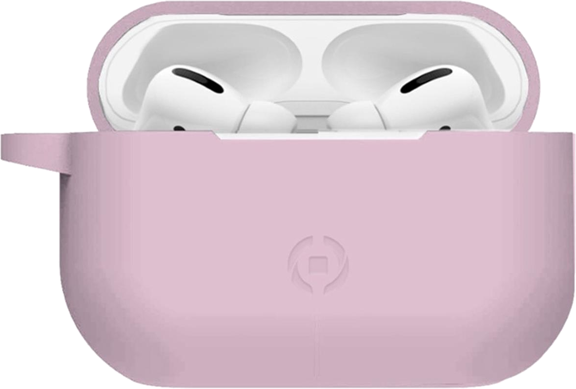 CELLY Schutzhülle Aircase für Apple AirPods Pro, rosa
