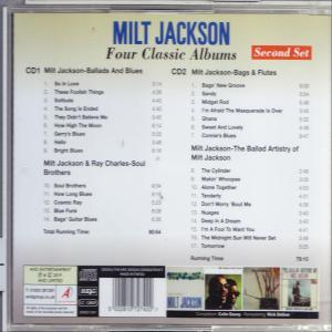 Milt Jackson - FOUR CLASSIC ALBUMS 2  - (CD)