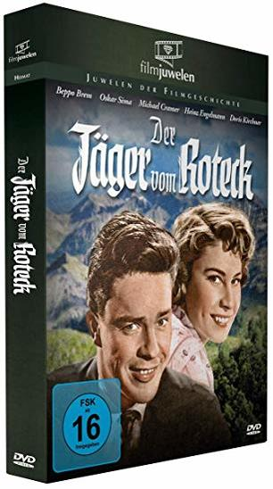 DVD-Box-Set mit einem Filmplakat mit einem Mann und einer Frau vor einer Bergkulisse.