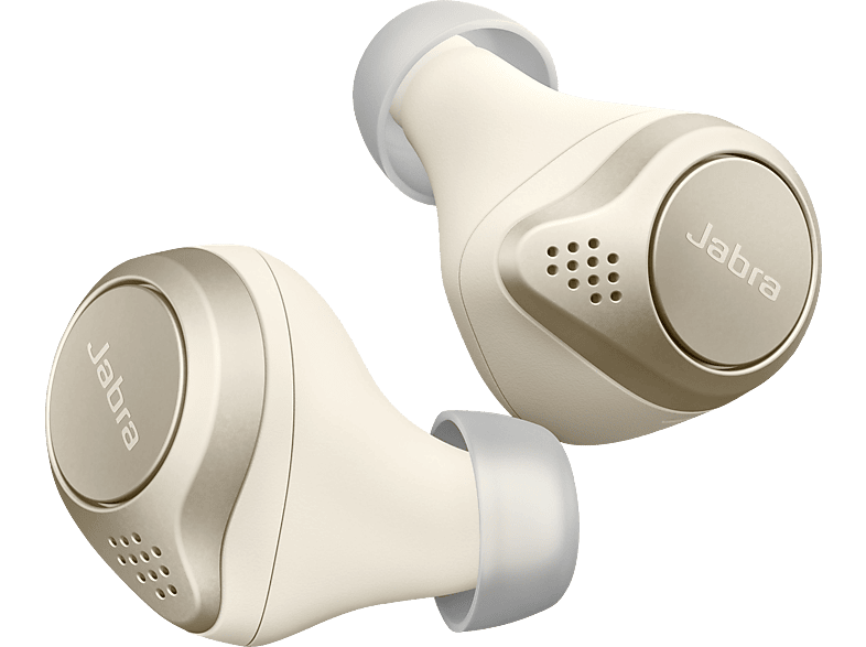 JABRA Elite 75t mit ANC, In-ear Kopfhörer Bluetooth Gold/Beige
