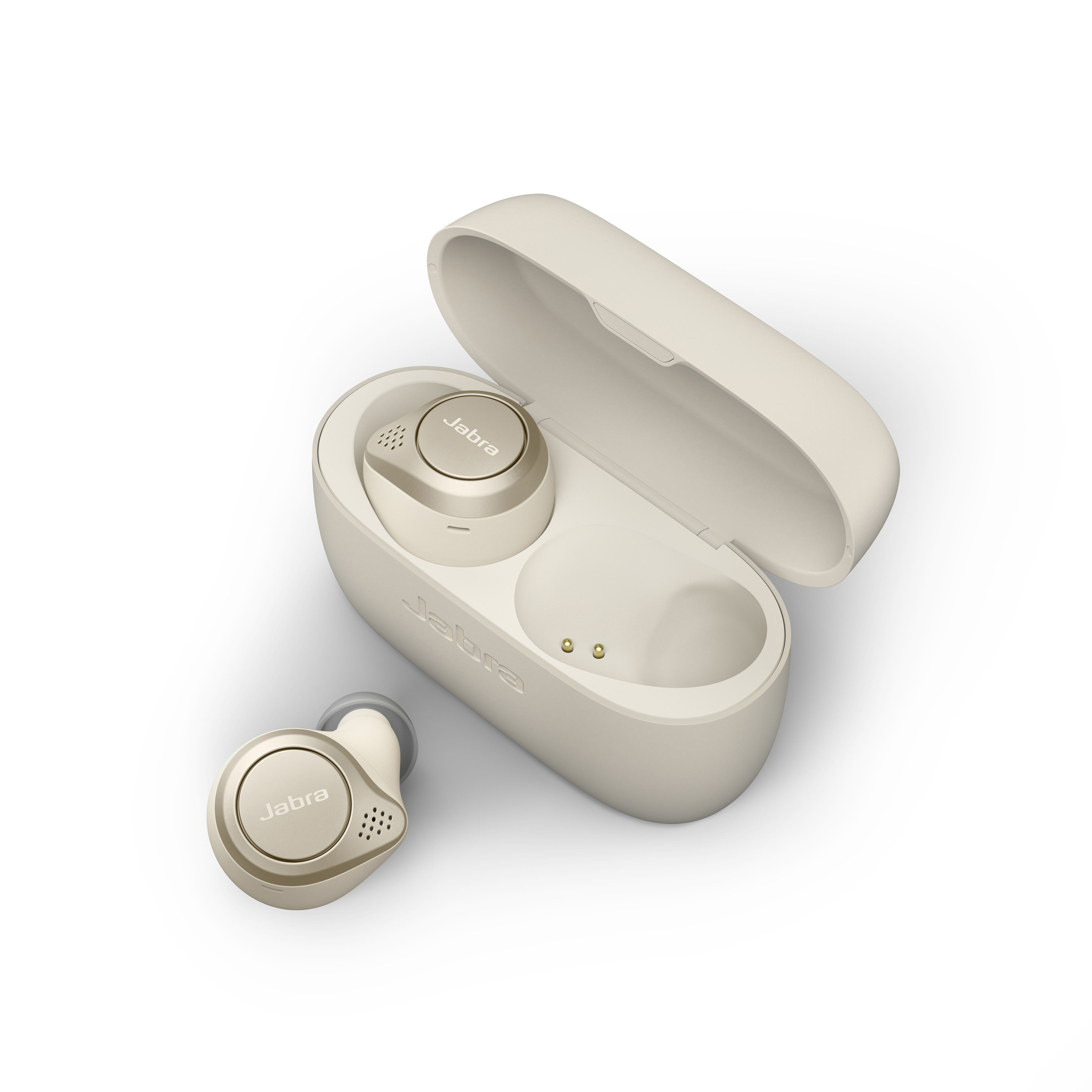 JABRA Elite 75t mit ANC, In-ear Kopfhörer Bluetooth Gold/Beige