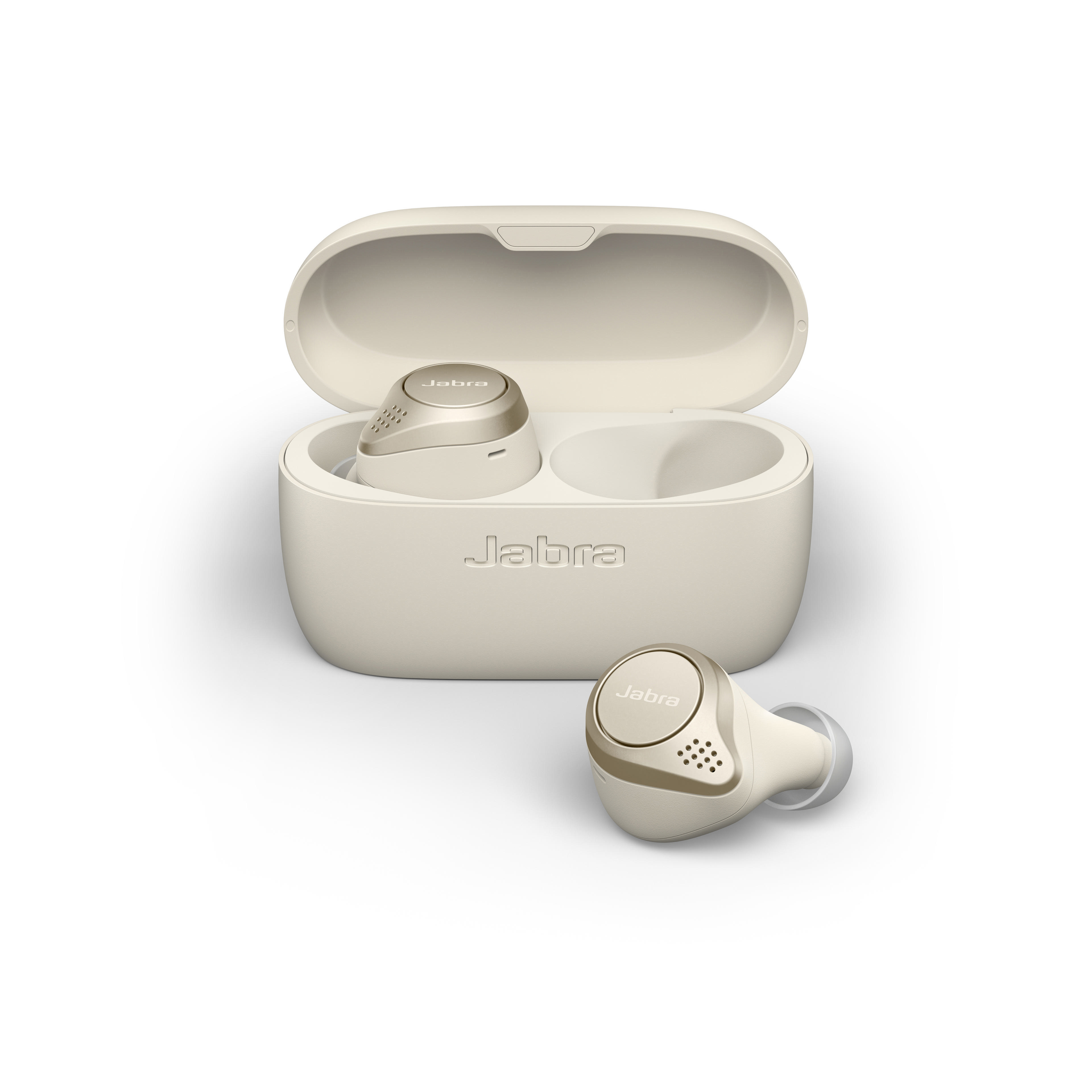 JABRA Elite 75t mit ANC, In-ear Kopfhörer Bluetooth Gold/Beige
