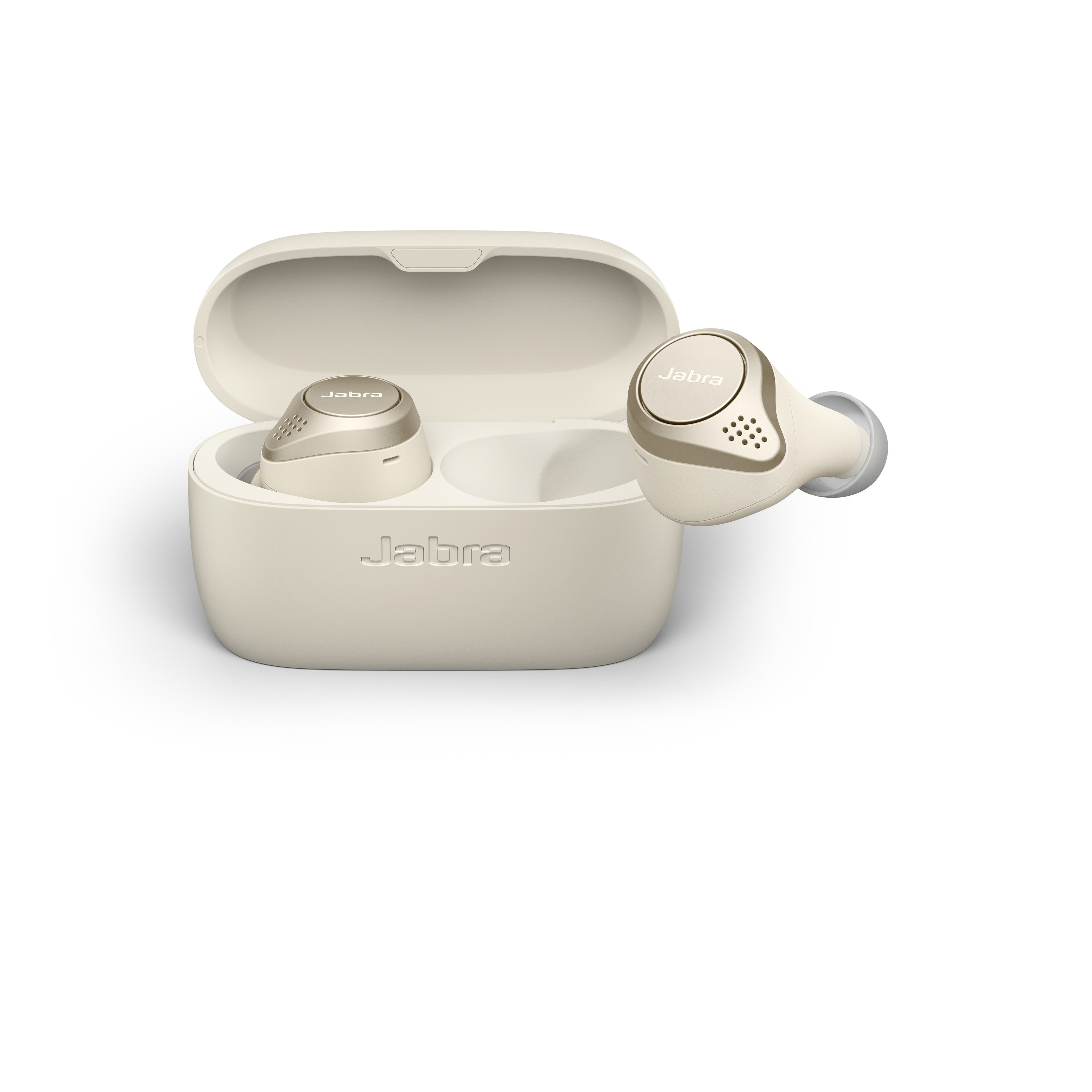 JABRA Elite 75t mit ANC, In-ear Kopfhörer Bluetooth Gold/Beige