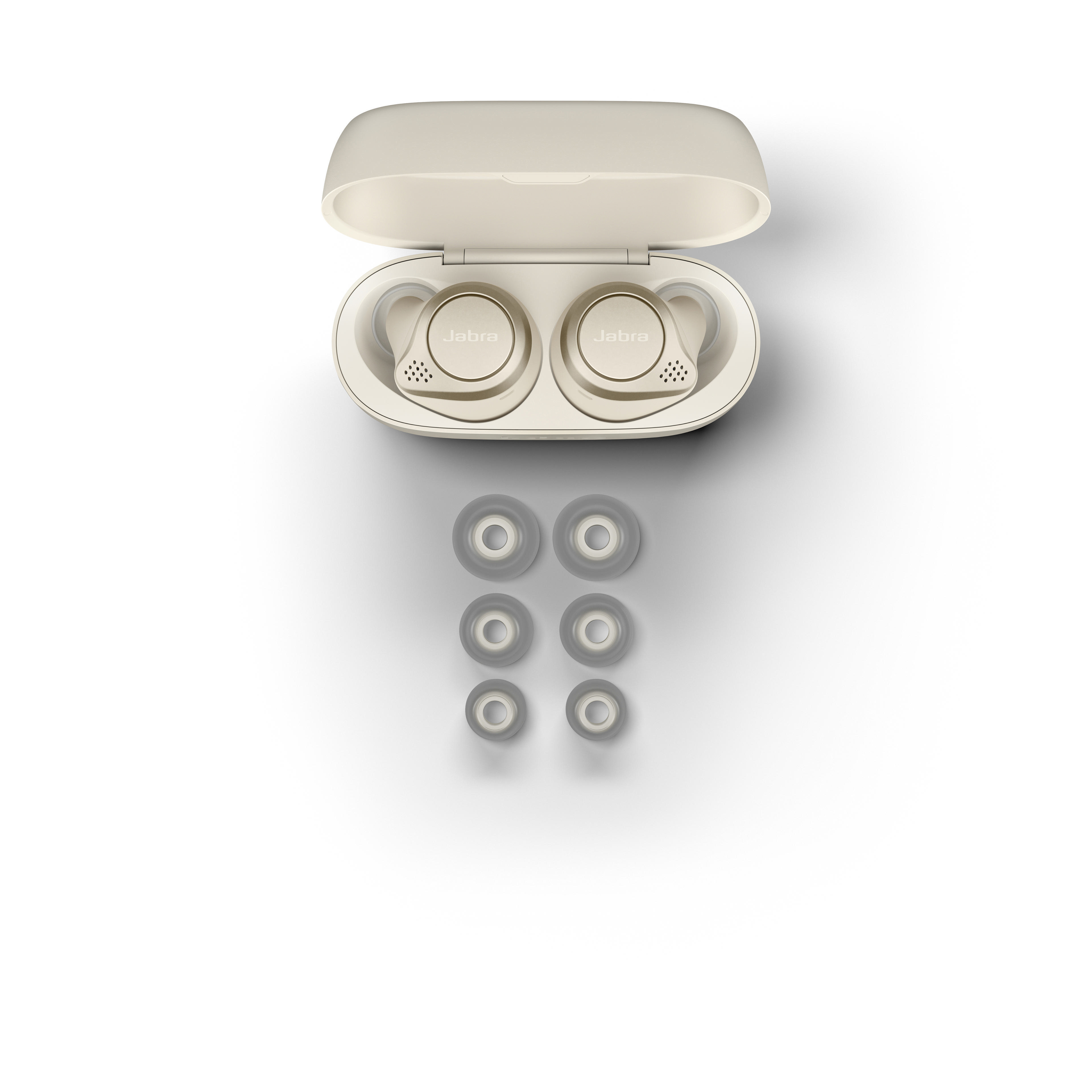 JABRA Elite 75t mit ANC, In-ear Kopfhörer Bluetooth Gold/Beige
