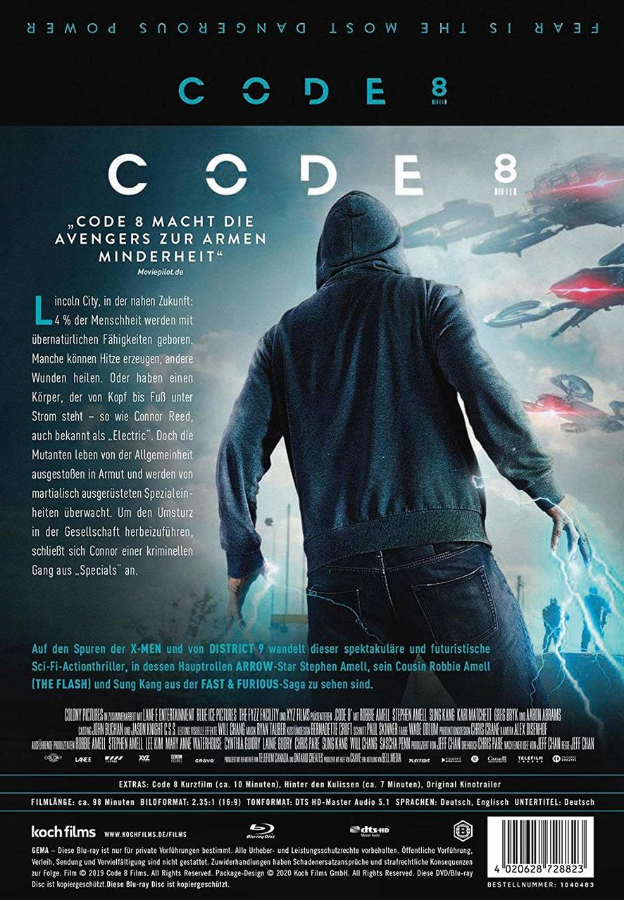 CODE 8 (STEELEDITION) Blu-ray