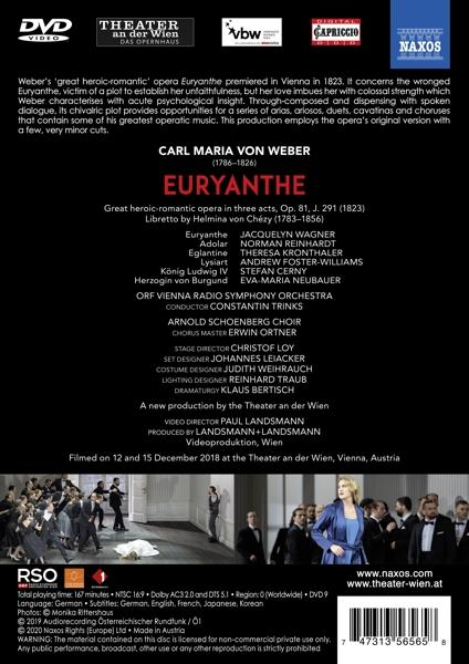 ORF Radio-Symphonieorchester Wien - WEBER: Euryanthe  - (DVD)