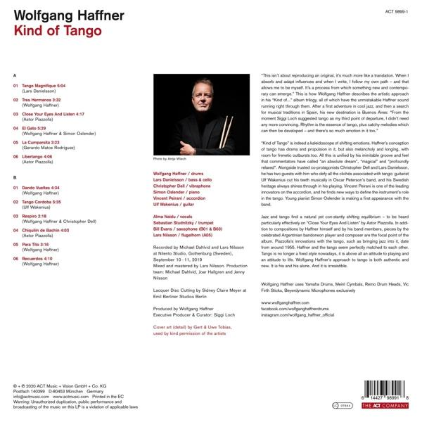 Wolfgang Haffner - KIND OF TANGO (+MP3)  - (LP + Download)