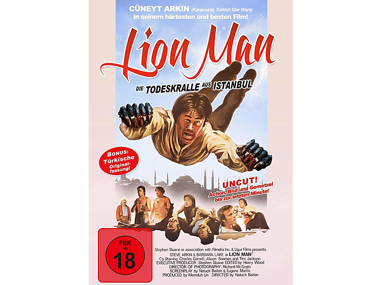 Lion Man-Die Todeskralle Aus Istanbul DVD