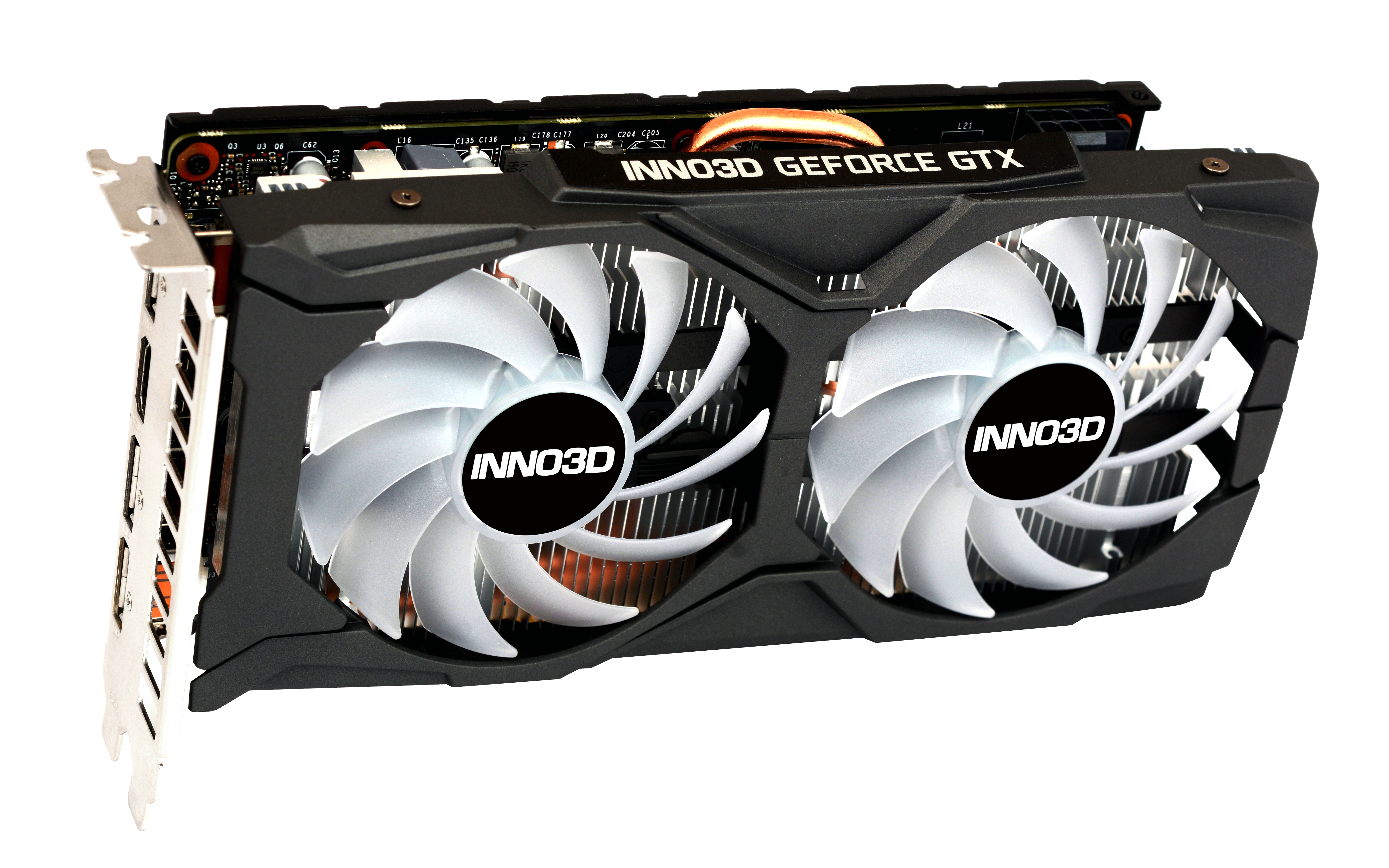 INNO3D Geforce® GTX 1660 SUPER™ Twin X2 OC RGB 6GB (N166S2-06D6X-1712VA15LB) (NVIDIA, Grafikkarte)