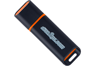 DISK2GO Passion - Clé USB  (128 GB, Noir/Orange)