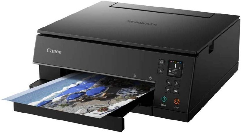 Impresora multifunción - Canon PIXMA TS6350, Impresora, escáner y copiadora, 4800 x 1200 ppp, Wi-Fi, Negro