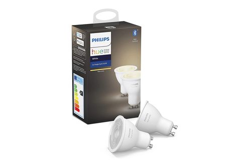 Bombilla inteligente - Philips Hue GU10 Luz Blanca de Cálida a Fría 3W  Contro