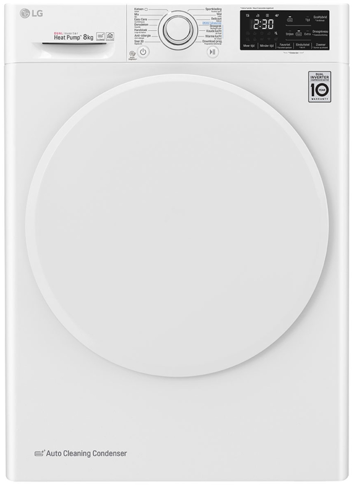 LG Warmtepomp droogkast A+++ (RC80U2AV0Q)
