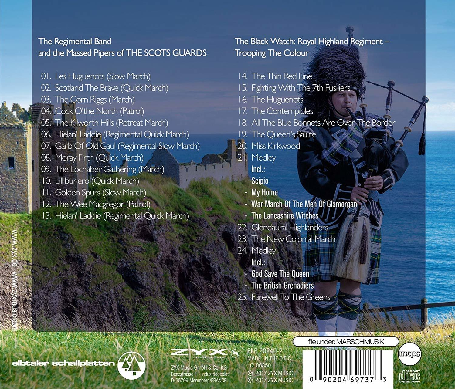 The Black Watch - Schottische Militärmärsche (Trooping The Colour)  - (Vinyl)