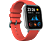 XIAOMI Amazfit GTS - Smartwatch (Breite: 20 mm / Armbandlänge: 120 mm (lang), 87 mm (kurz), Silikon, Grau/Orange)