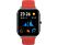 XIAOMI Amazfit GTS - Smartwatch (Breite: 20 mm / Armbandlänge: 120 mm (lang), 87 mm (kurz), Silikon, Grau/Orange)