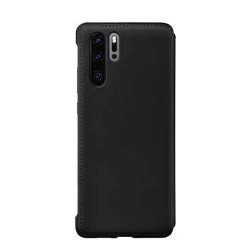 HUAWEI Wallet Cover, Bookcover, Huawei, P30 Pro, Schwarz