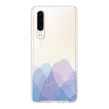 Huawei, HUAWEI Mehrfarbig Case Fairyland, Iridescent Backcover, P30, Clear