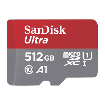 SANDISK Ultra®, Micro-SDXC Speicherkarte, 512 GB, 100 MB/s