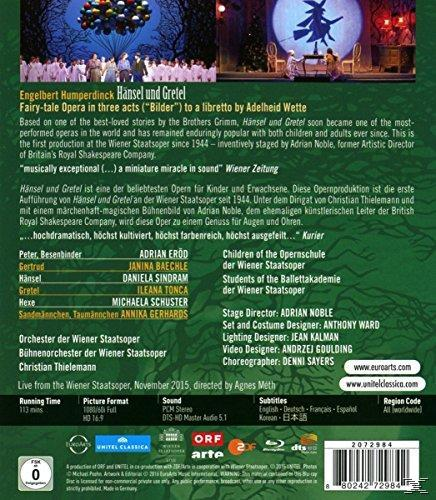Rückseite einer DVD-Hülle mit Text über ein Theaterstück, einschließlich Besetzung, Credits und weitere Details.