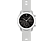 XIAOMI Amazfit GTR (42 mm) - Smartwatch (Breite: 20 mm, Silikon, Silber/Weiss)