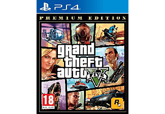 PS4 Grand Theft Auto V (GTA V) (Premium Edition)