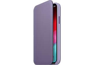 APPLE Flip cover Leather Folio iPhone XS Max Lilas (MVFV2ZM/A)
