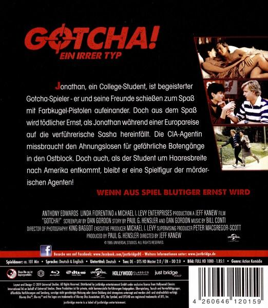 Gotcha-Ein irrer Typ (Blu-ray) Blu-ray