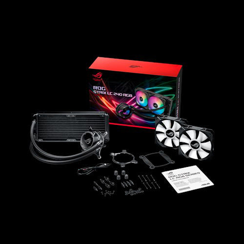 ASUS ROG STRIX LC 240 RGB CPU Wasserkühlung, Schwarz