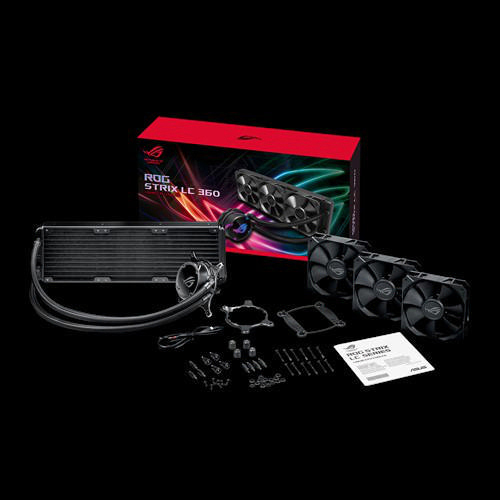 ASUS ROG STRIX LC 360 CPU Wasserkühlung, Schwarz