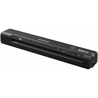 Escáner portátil - Epson Workforce ES-60W, 600 x 600 DPI, 4 s/pag., WiFi, ScanSmart, Negro