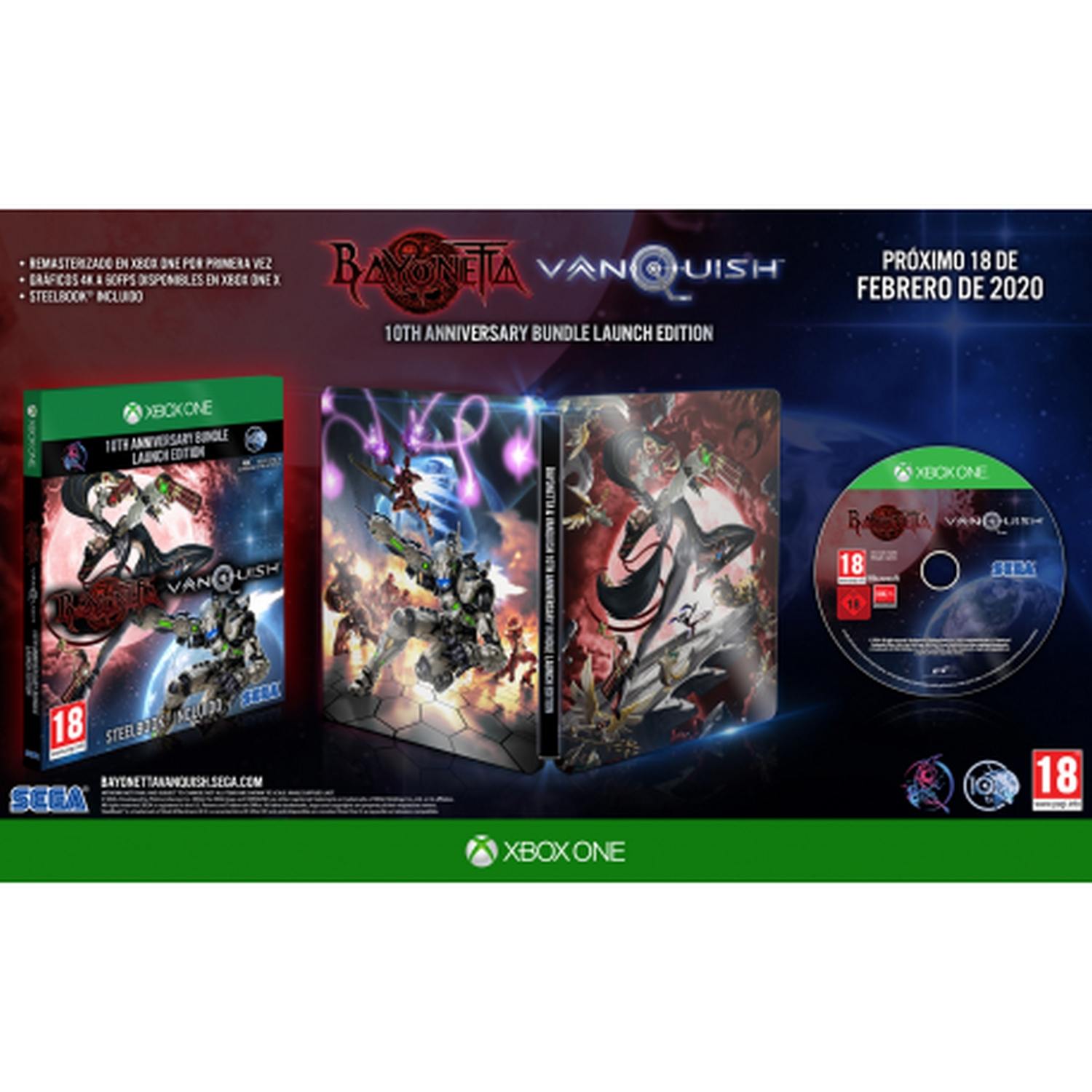 Xbox One Bayonetta & Vanquish 10th Anniversary Bundle (Ed. Launch)