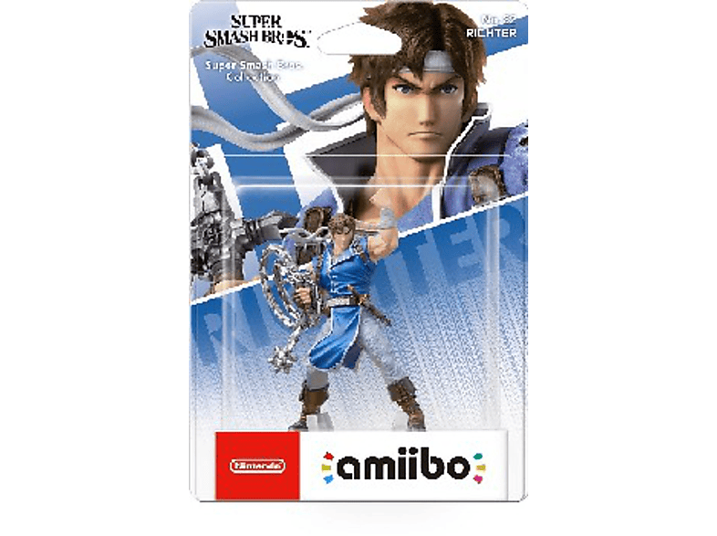 Figura Amiibo - Richter, Super Smash Bros, Azul