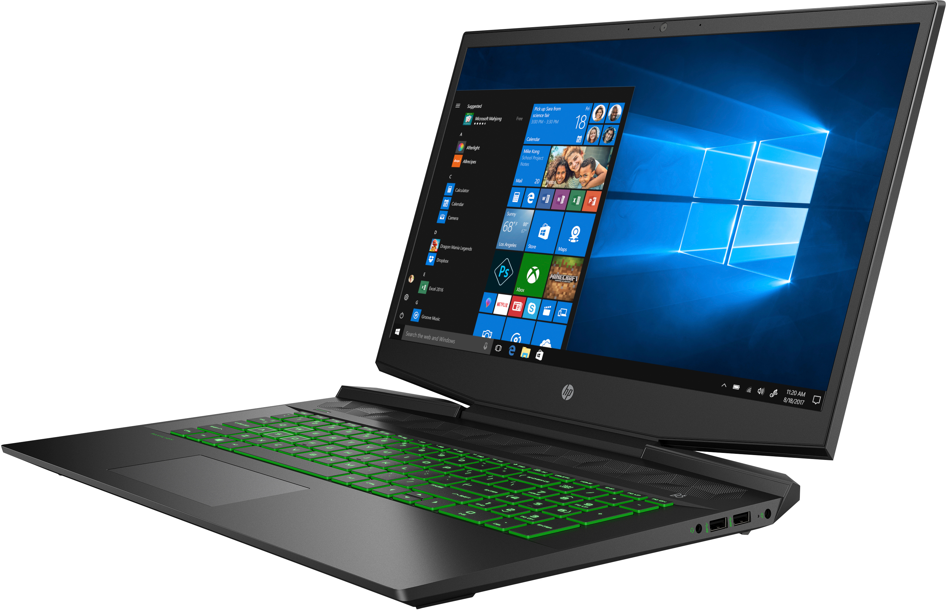 HP Pavilion Gaming 6ZK70EA/i5-9300H/16GB RAM/512GB SSD/Nvidia GTX1050-3GB/17'FHD/W10/Siyah