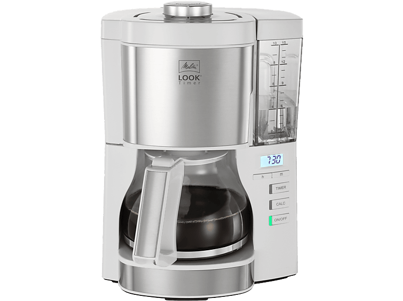 Melitta Koffiezetapparaat Look Timer Wit (1025-07)